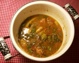 Foto del paso 20 de la receta: Pollo con patatas y judías verdes en salsa de cúrcuma y jengibre
