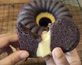 Foto langkah ke 7 dari resep Bolu ketan hitam cheese kukus.