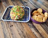 A picture of step 9 of Jalapeno Popper Cheeseball.