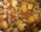 A picture of step 5 of Chayote - Irish Potatoes served with Mbuzi Ulaya#authormarathon#.
