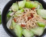 十分鐘上菜-養生鍋燒絲瓜麵的食譜步驟8照片