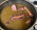 A picture of step 4 of Beef low ribs stew.