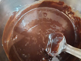 Chocolate almond fudge and chocolate almond walnut shake