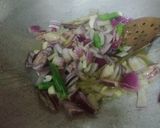 A picture of step 3 of Masaledar Bhindi.
