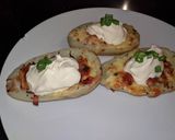 A picture of step 10 of Potato Skins w/ Cheese & Bacon.