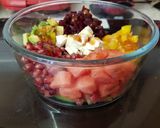 A picture of step 2 of My Fruity mixed Salad 😘.