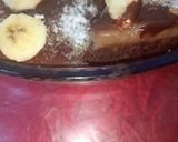 صورة لخطوة 4 من وصفة كيك منعش بالشوكولاتة والموز 🍫🍌