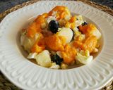 Foto del paso 8 de la receta Ensalada de patata con mayonesa de zanahoria