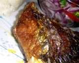 A picture of step 2 of Kachumbari.