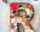 Foto langkah ke 6 dari resep Sponge cake coklat.