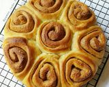 A picture of step 19 of Cinnamon Roll Buns.