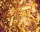 Healthy chapati chow mien recipe step 4 photo