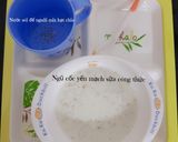 Hình bước làm 2 của món #5 | Ngũ cốc yến mạch sữa công thức or sữa mẹ