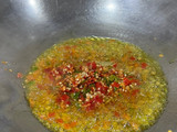 Nasi goreng cili padi daging salai