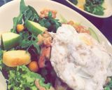Une image de l'étape 7 de Frisée aux lardons.