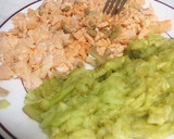 Foto del paso 2 de la receta: Tartar de berenjena y salmón con salsa de yogur