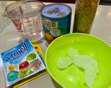 Foto langkah ke 1 dari resep Osmanthus Longan Jelly.