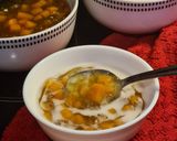 A picture of step 7 of Sweet-Potato Tapioca Porridge with Coconut Sauce.
