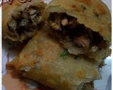 A picture of step 6 of Chicken roll.