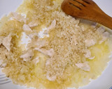 Foto del paso 1 de la receta: Risotto a la milanesa con pollo