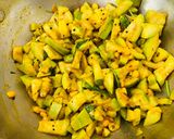 A picture of step 3 of Bottle Gourd Chana Dal.
