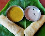 A picture of step 4 of Dosa.