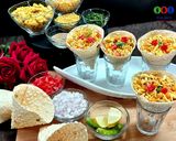 A picture of step 3 of Papad cone chat.