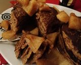 Φωτογραφία βήματος 5 της συνταγής Pancakes με βρώμη και μήλα ♠️💜