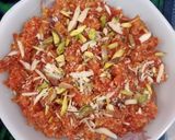 A picture of step 10 of Gajar ka halwa.