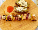 Foto del paso 3 de la receta: Brochetas de salmón y rape con marinados distintos