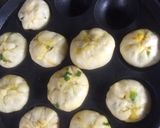 A picture of step 12 of Aloo (potato) matar (peas) less oil kachodis.
