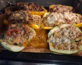 Töltött cukkini darált hússal sok sajttal 🥂🥂 recept fázis 7 fotója