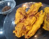 A picture of step 4 of Lahori Fried Fish.