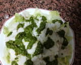Foto del paso 3 de la receta: Ensalada de merluza y salsa de pistacho y perejil