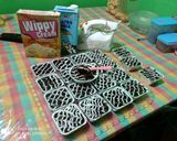 Foto langkah ke 6 dari resep Choco Cheese Lava Berhantu.