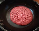 Foto langkah ke 4 dari resep Fluffy Red Velvet Pancake.