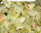 Foto langkah ke 8 dari resep Sayur Sawi Campur Tahu.