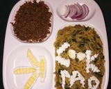 Sabon salon dafa Taliyar Noodles da alayyahumatakin girki2 hoto