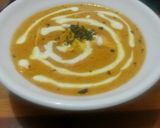 A picture of step 4 of Paneer makhni.