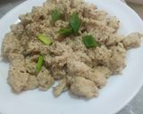 A picture of step 6 of Ginger malai boti chunks.