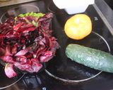 Foto del paso 2 de la receta: Ensalada con lechuga roja