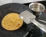 A picture of step 5 of Crispy sorghum sattu bhakri.