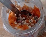 Φωτογραφία βήματος 1 της συνταγής Overnight oats carrot cake/ Χυλός βρώμης με γεύση carrot cake