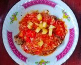 Foto langkah ke 4 dari resep 23. Kakap Goreng Siram Saos Tomat.