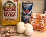Фото кроку 1 до Торт «Молочная девочка» с фруктами.