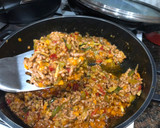 Foto del paso 7 de la receta: Canelones de calabacín con salsa de pimientos del piquillo y queso de oveja fresco