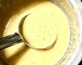 A picture of step 4 of Bhutte ka chila.