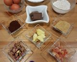 Foto del paso 9 de la receta: Brookiepie ó Cookie-Brownie con Papaya crujiente & Pistachos!