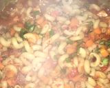 A picture of step 6 of Veg Macaroni with sausage.