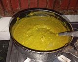 A picture of step 5 of Palak Paneer.